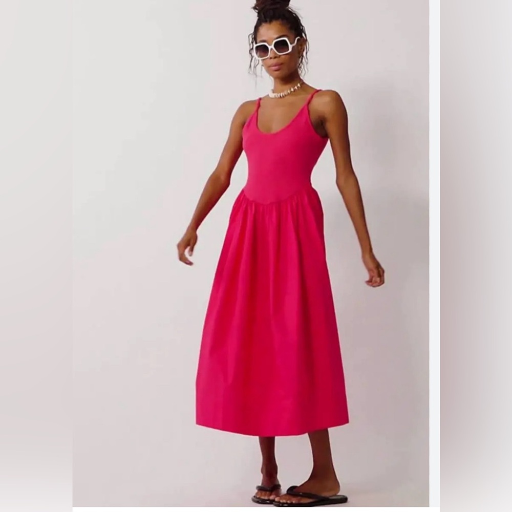 Free People Dylan Midi Dress - Picture 1 of 3